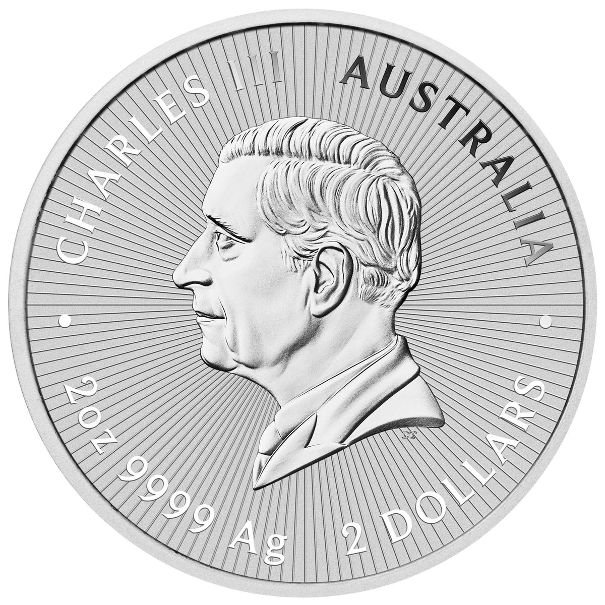 2024 Perth Mint Emu 2oz Silver BU Coin