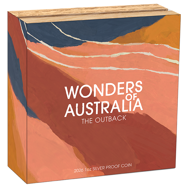 2026 Perth Mint Wonders of Australia The Outback 1oz Silver Proof Coin