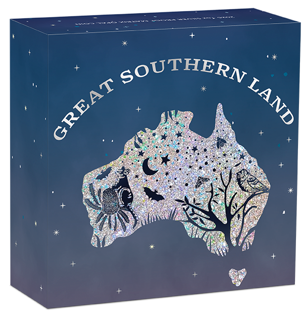 2026 Perth Mint Great Southern Land Nocturnal 1oz Silver Proof Opal Coin