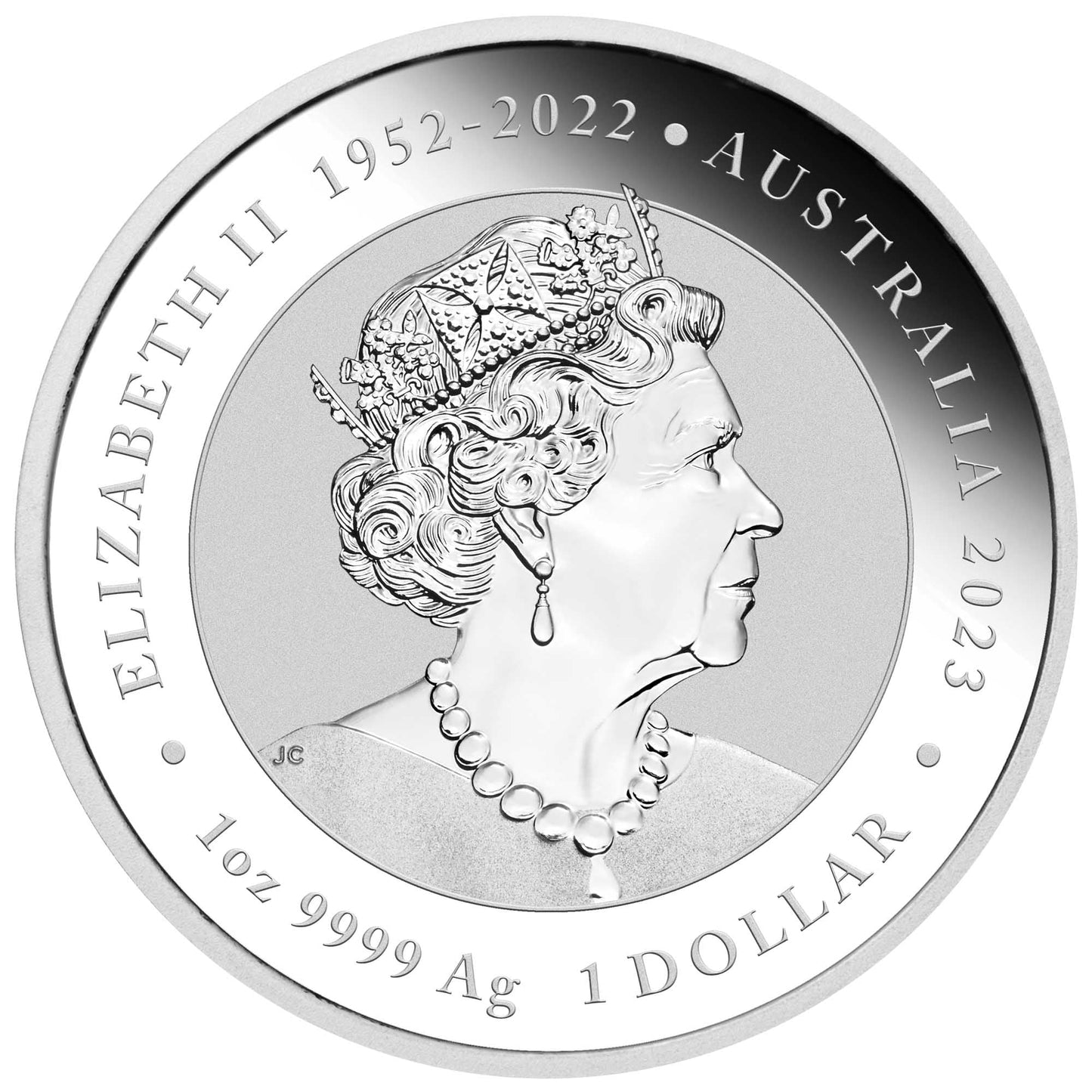2023 Perth Mint Dragon & Koi 1oz Silver Bullion Coin