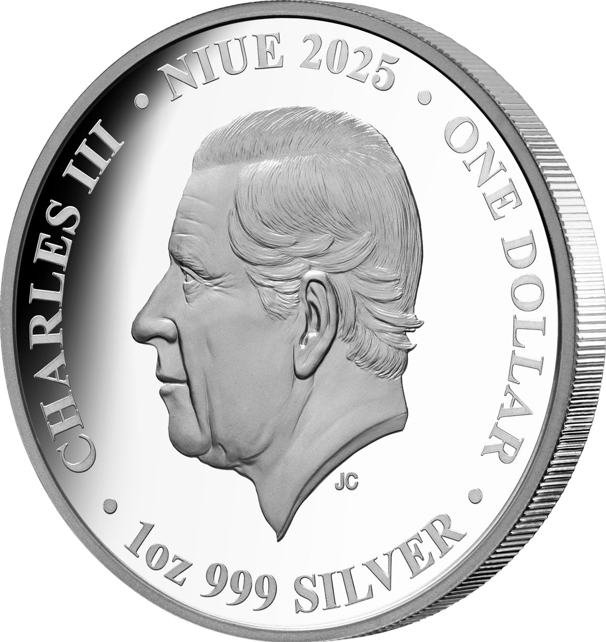 2025 Niue Seasons Summer Lion 1oz Silver Coloured Proof Coin