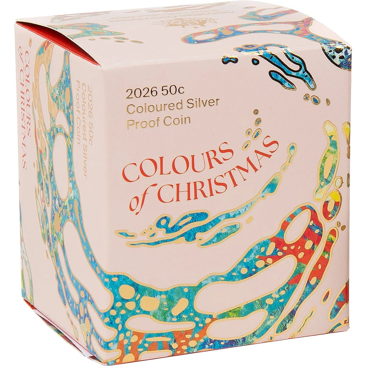 2026 RAM Colours of Christmas Silver Proof Coloured Coin Pre Order