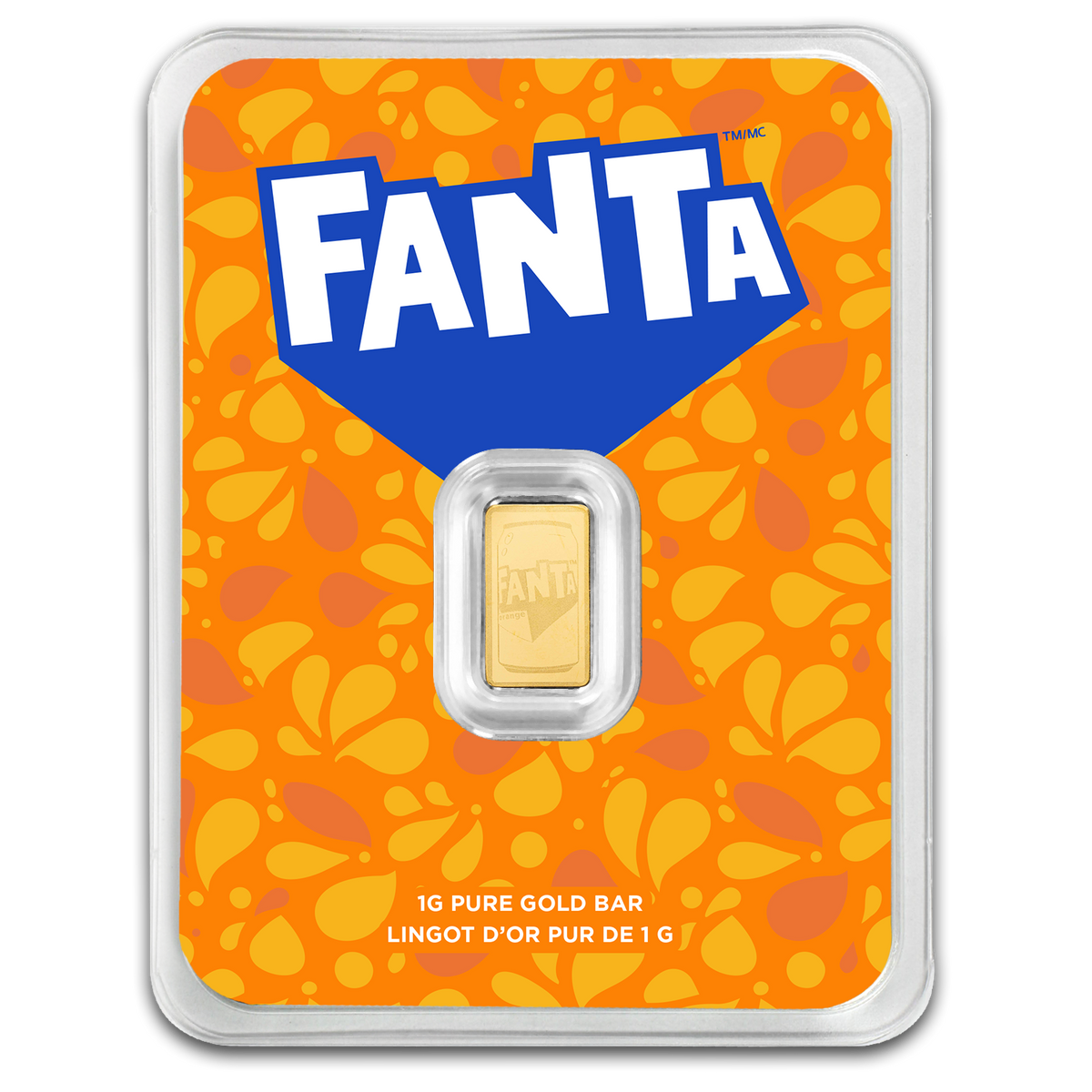 2026 PAMP Fanta Orange 1g Gold Proof Bar