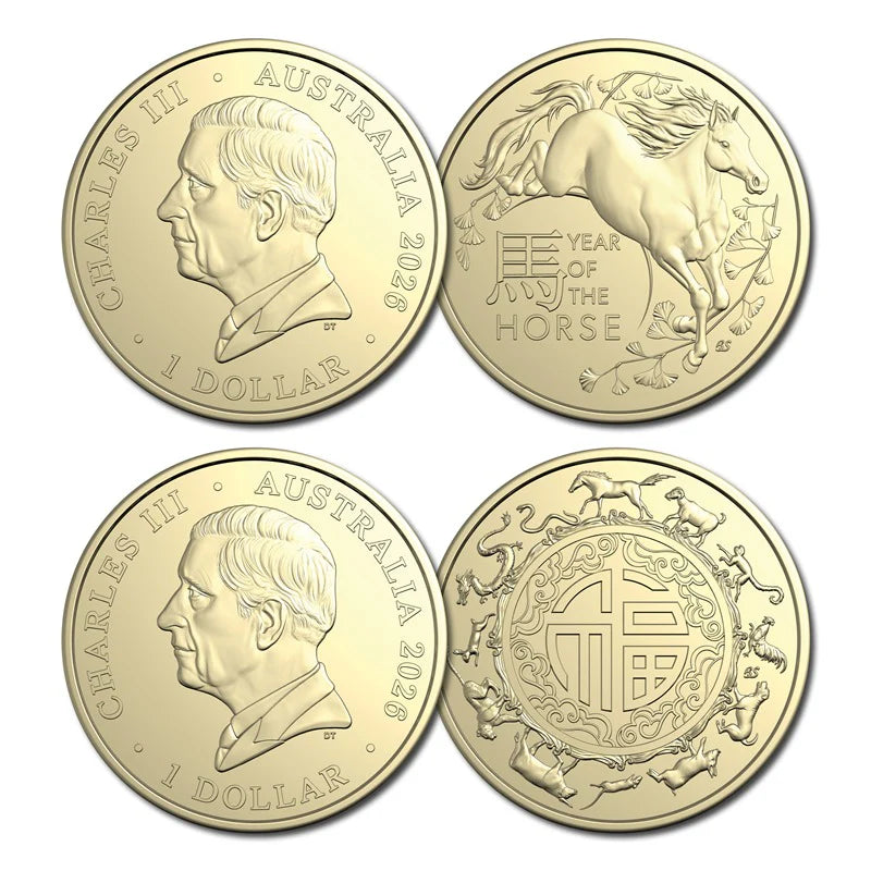 2026 RAM Horse UNC Two-Coin Set