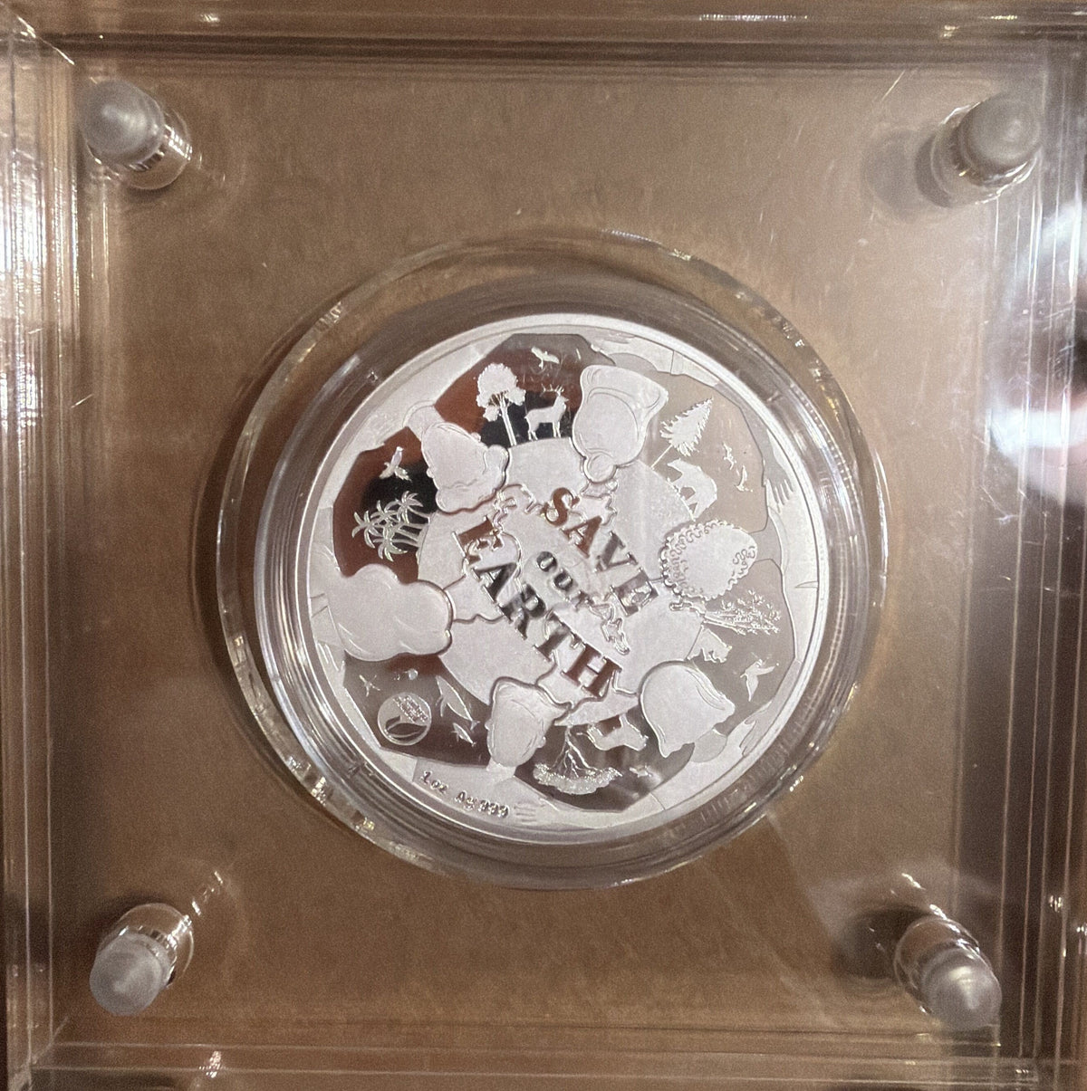 2022 Vanuatu Save Our Earth 1oz Silver Proof Coin