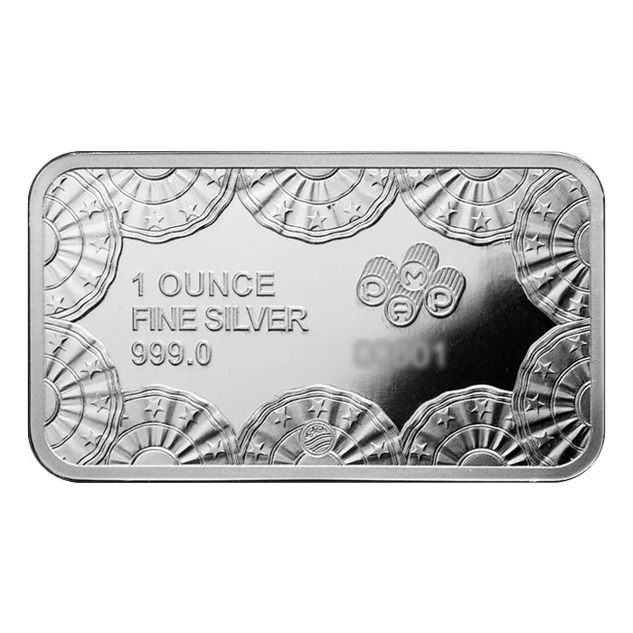 2026 PAMP Suisse Heraldic Eagle 1oz Silver Proof like Bar in card