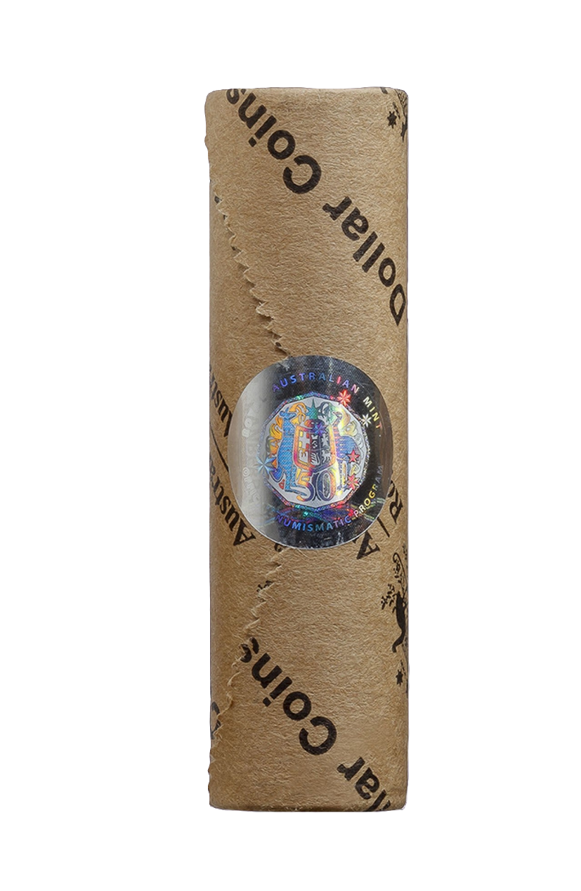 2024 RAM Premium $1 Uncirculated Coin Roll (Head/Tails)