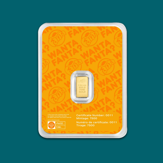 2026 PAMP Fanta Orange 1g Gold Proof Bar pre order