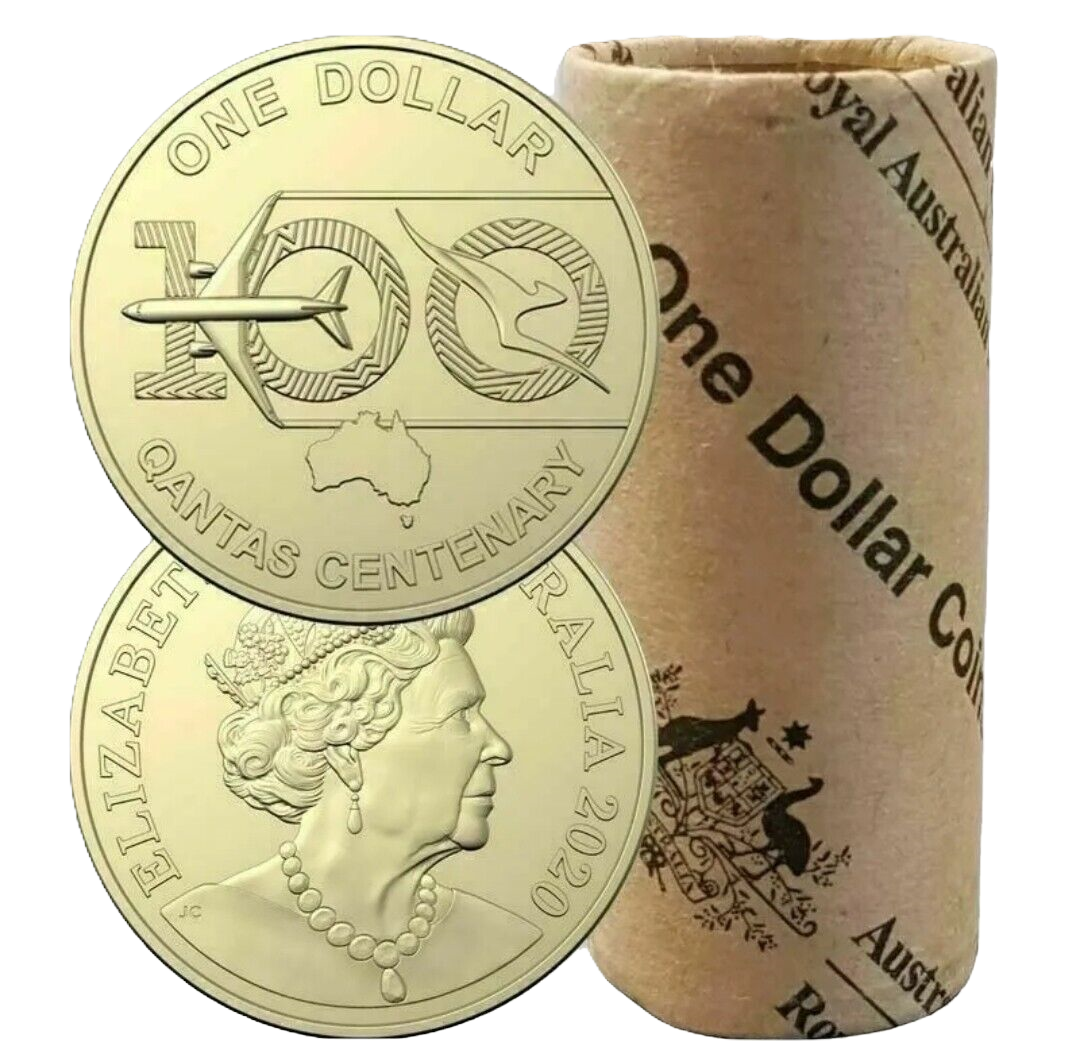2020 RAM Qantas Centenary Mint Coin Roll