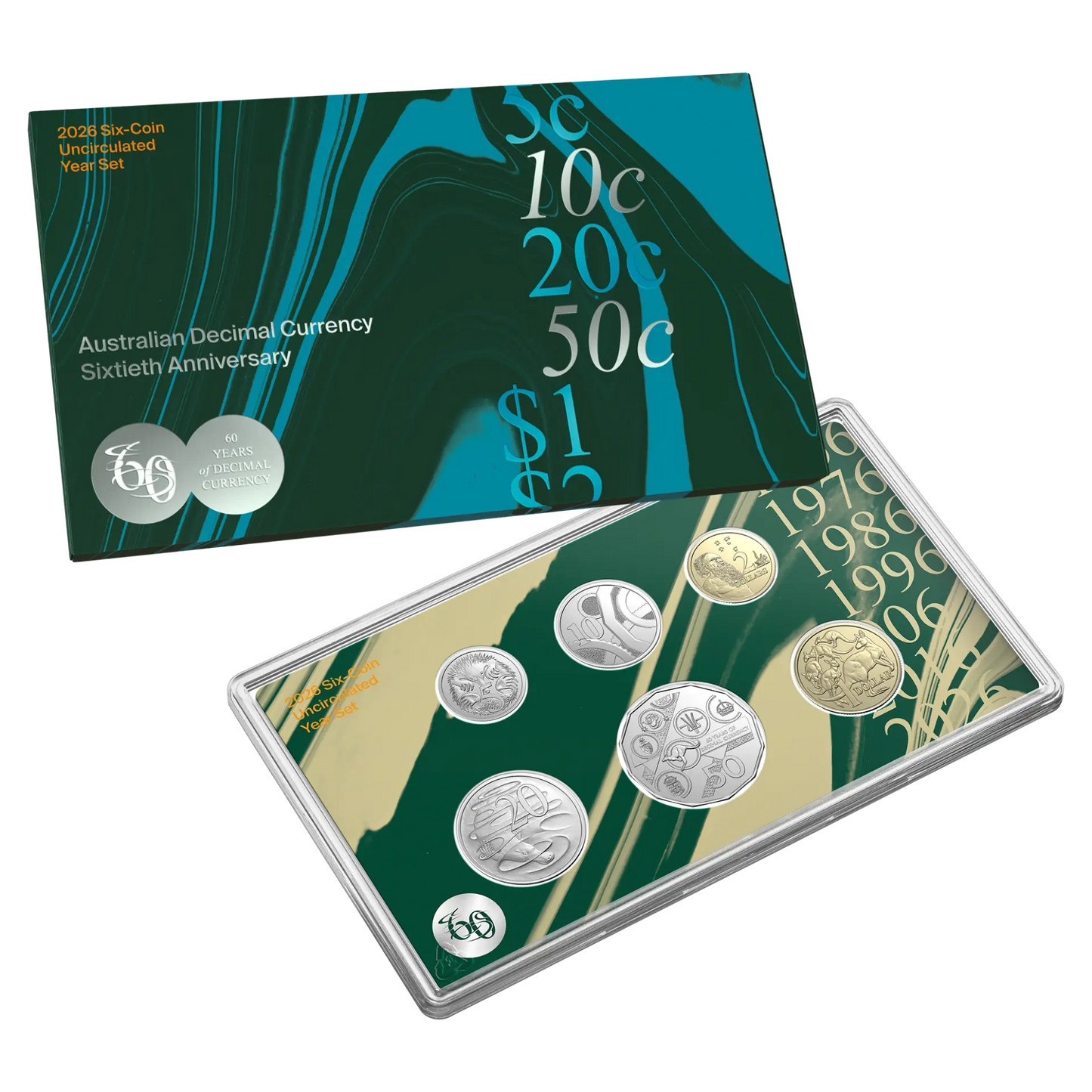 2026 RAM 60th Anniversary of Decimal Currency - Six-Coin Year Set
