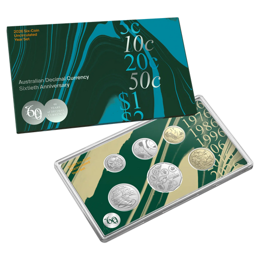 2026 RAM 60th Anniversary of Decimal Currency - Six-Coin Year Set