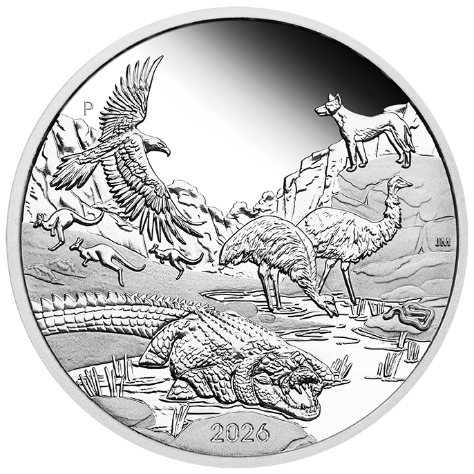2026 Perth Mint Wonders of Australia The Outback 1oz Silver Proof Coin