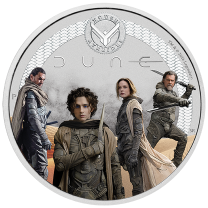 2026 Perth Mint Dune House Atreides 1/2oz Silver Coloured Coin