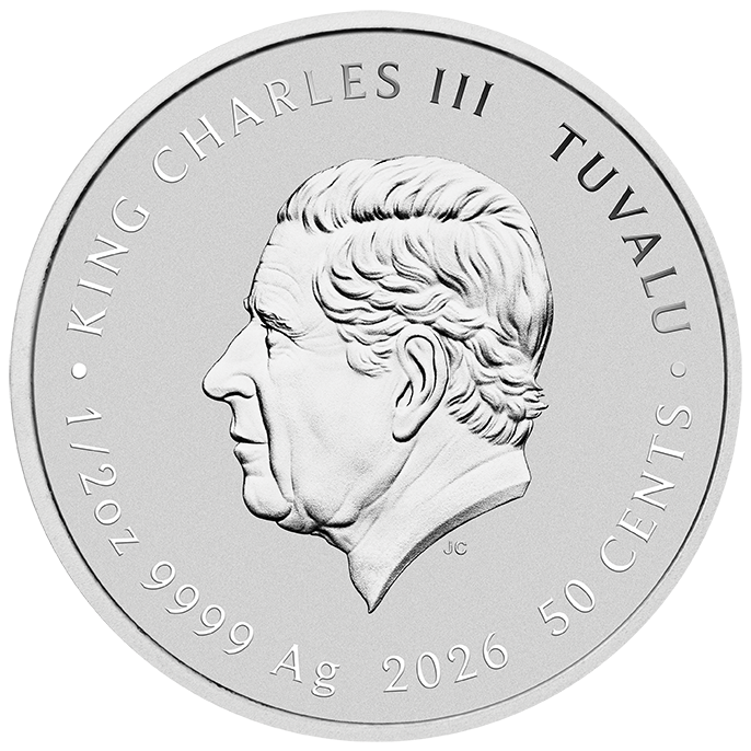 2026 Perth Mint Dune House Atreides 1/2oz Silver Coloured Coin