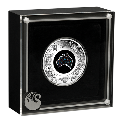 2026 Perth Mint Great Southern Land Nocturnal 1oz Silver Proof Opal Coin