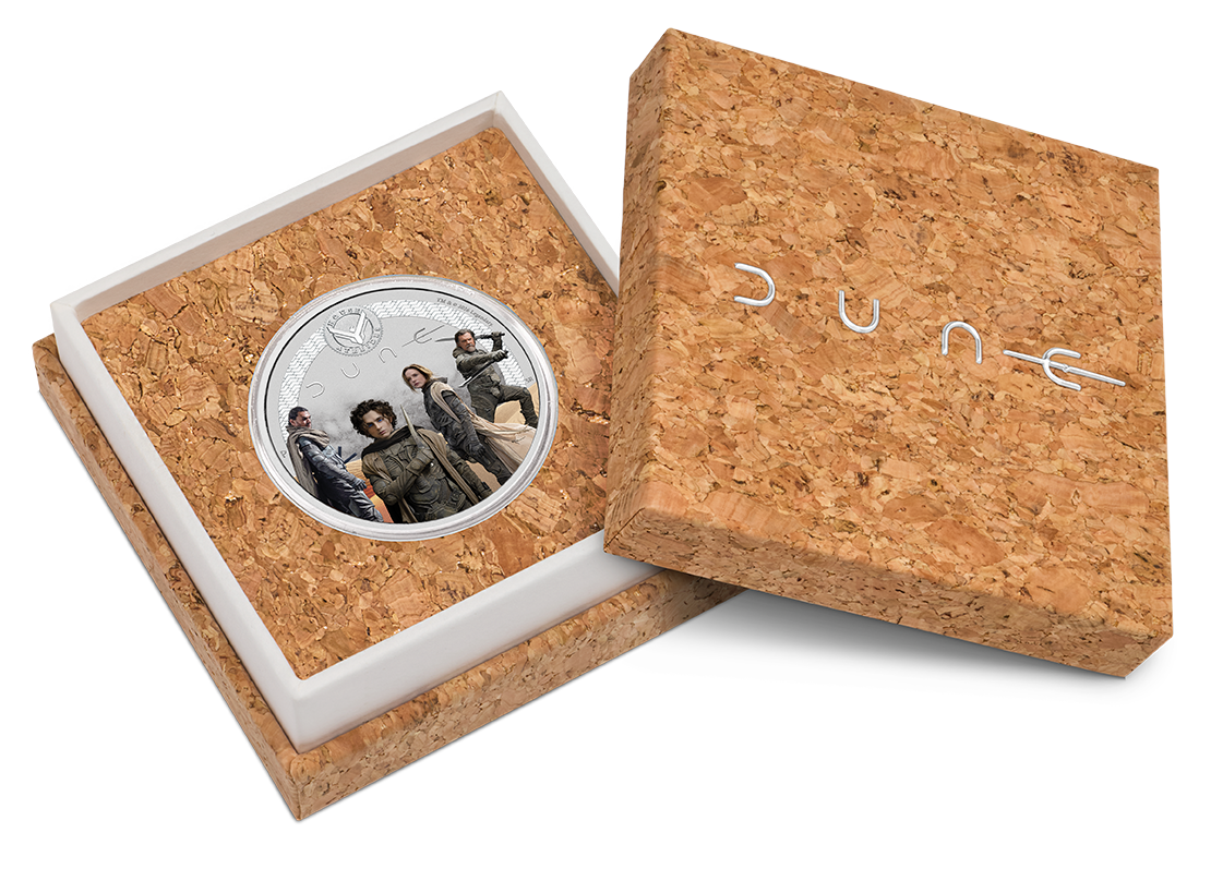 2026 Perth Mint Dune House Atreides 1/2oz Silver Coloured Coin