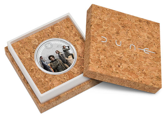 2026 Perth Mint Dune House Atreides 1/2oz Silver Coloured Coin