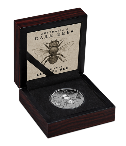 2026 Niue Lucifer Bee 2oz Silver Black Proof Coin Pre order
