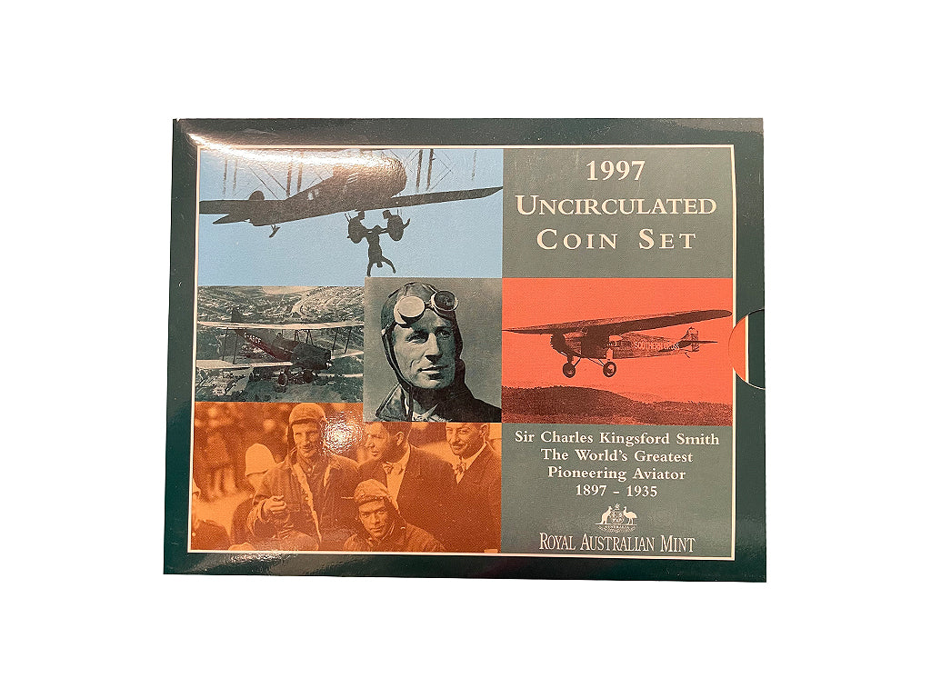 1997 RAM Kingsford Smith Centenary 6-Coin UNC Mint Year Set