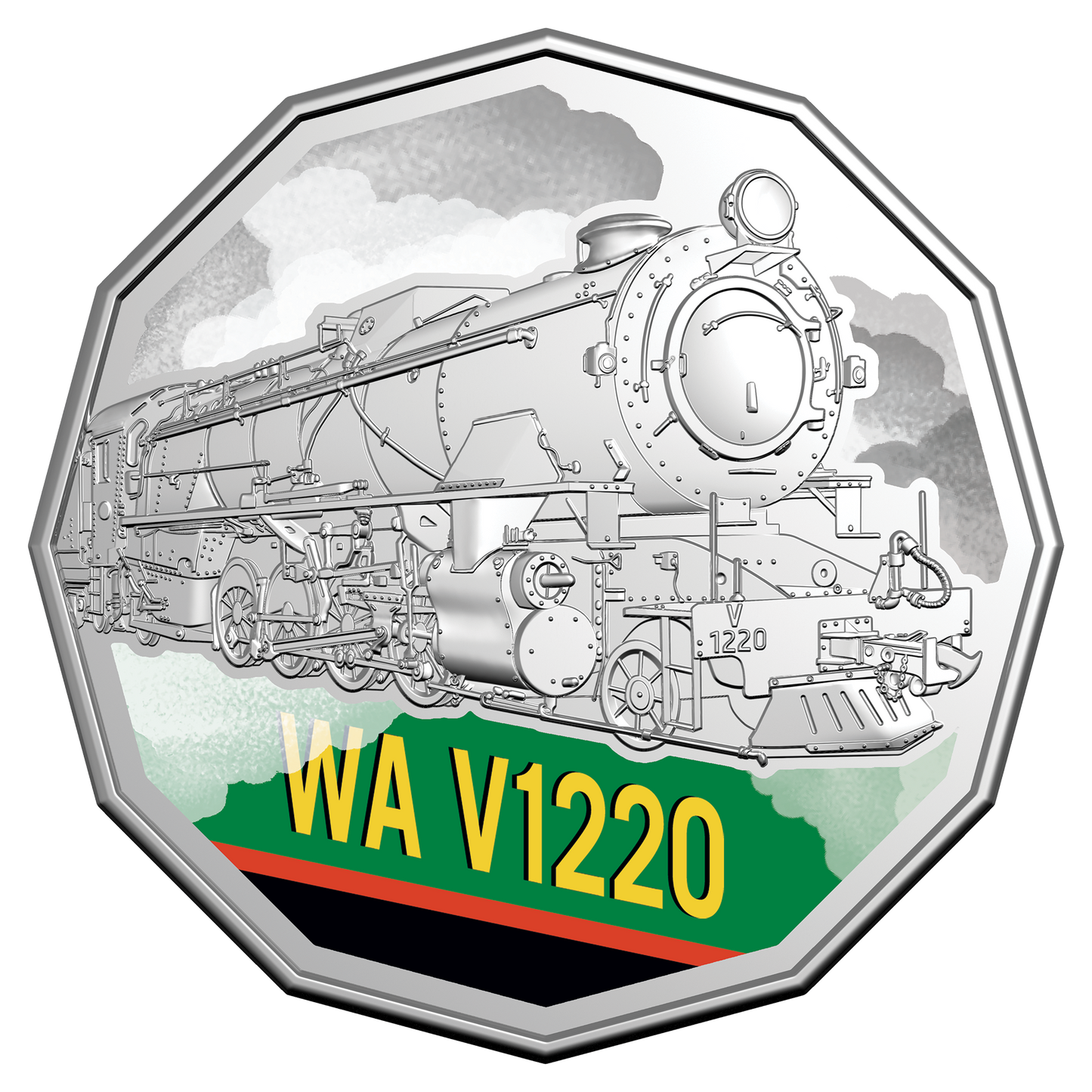 2025 RAM 50c Steam Giants  Rainbow Serpent 7-Coin Collection