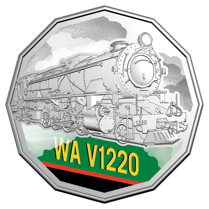 2025 RAM 50c Steam Giants  Rainbow Serpent 7-Coin Collection