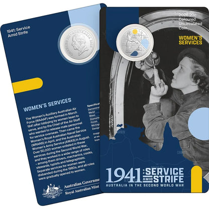 2026-2027 RAM Service Amid Strife & Bluey Cricket Unc Coin Collection Pre Order