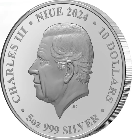 2024 Niue Signs of the Zodiac Coloured 5oz Silver Proof Coin