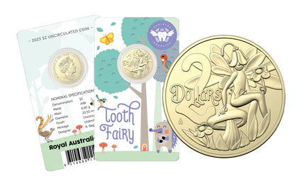 2023 Royal Australian Mint Tooth Fairy Unc Coin on Card
