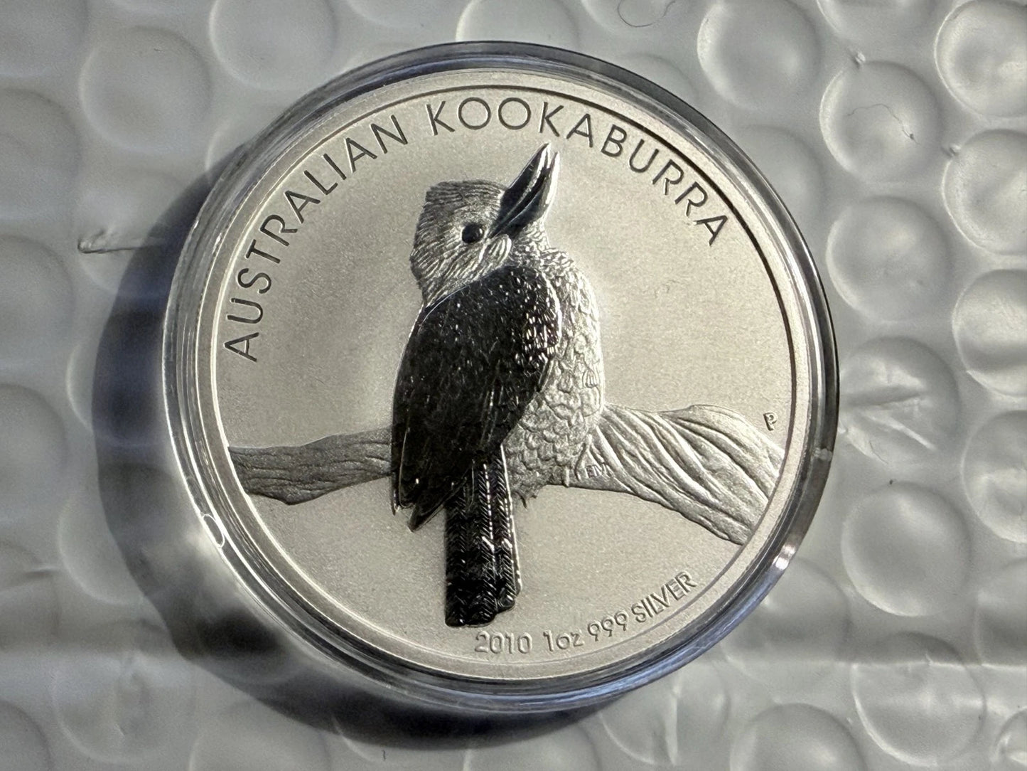 2010 Perth Mint Kookaburra 1oz Silver Bullion Coin