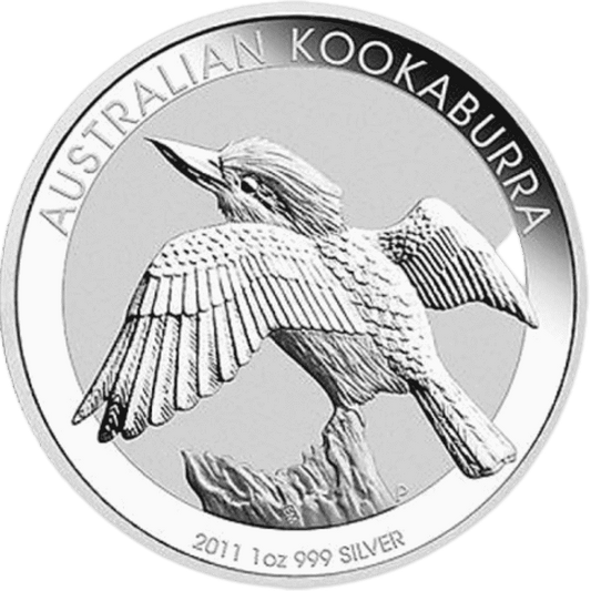 2011 Perth Mint Kookaburra 1oz Silver UNC Capsule Coin