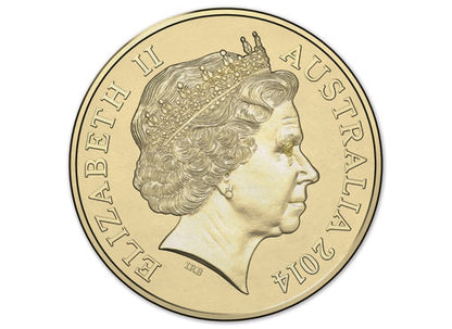 2014 RAM C-Mintmark Coloured UNC $2 Coin