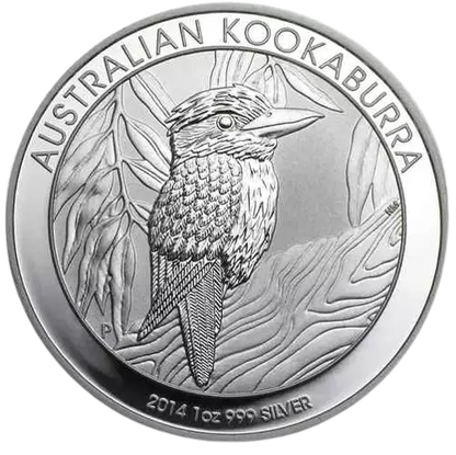 2014 Perth Mint Kookaburra 1oz Silver Bullion Coin