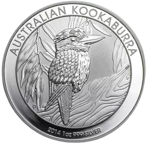 2010-2014 Perth Mint Kookaburra 1oz Silver Bullion 5-Coin Set