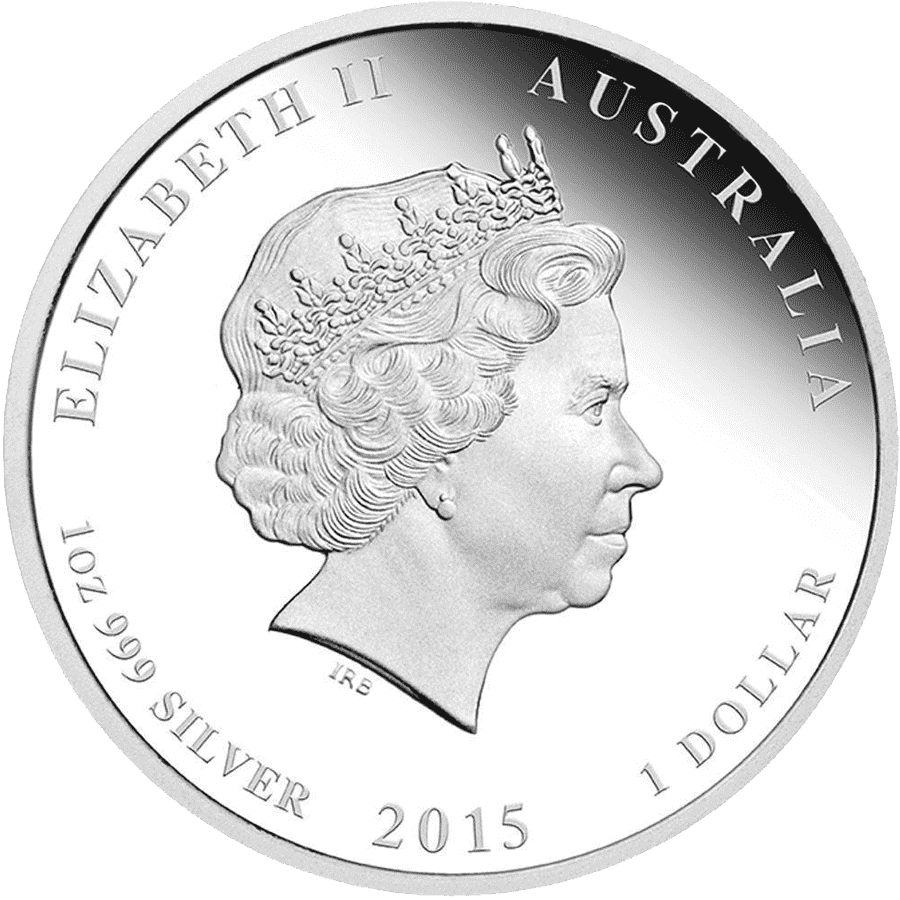 2015 Perth Mint Goat 1oz Silver Bullion Coin