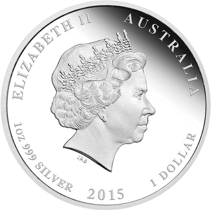 2015 Perth Mint Goat 1oz Silver Bullion Coin