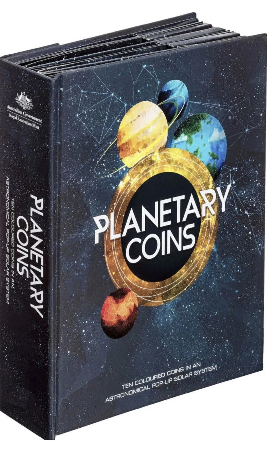 2017 RAM Planetary 10-Coin Coloured UNC Set