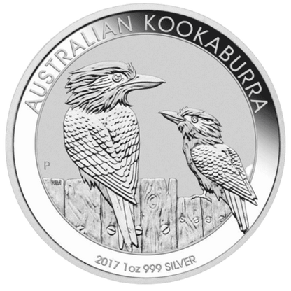 2016-2018 Perth Mint Kookaburra 1oz Silver Bullion 3-Coin Set