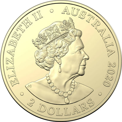 2020 RAM C-Mintmark Coloured UNC $2 Coin