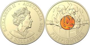 2020 RAM Firefighters $2 Coloured Circulating Coin Roll
