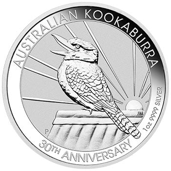 2020-2026 Perth Mint Kookaburra 1oz Silver Bullion 7-Coin Set