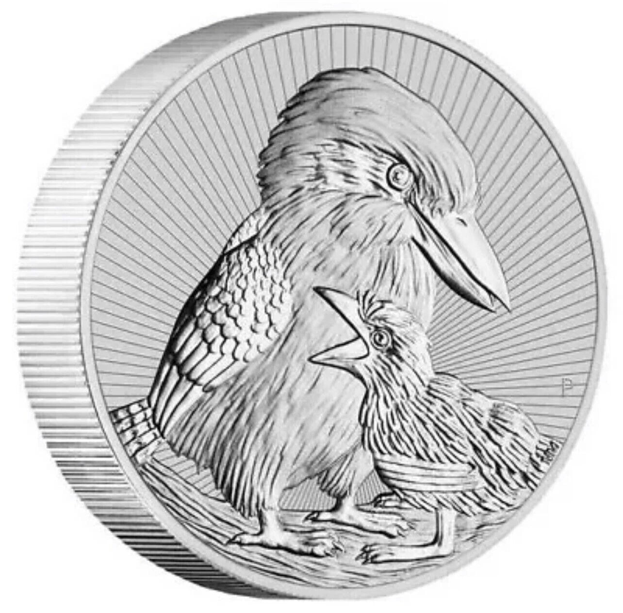 2020 Perth Mint Mother & Baby Kookaburra 2oz Silver Coin