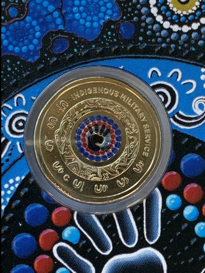 2021 RAM $2 C-Mintmark Coloured UNC Coin