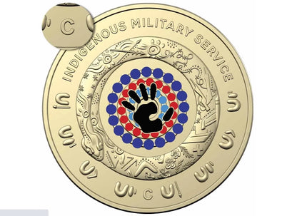 2021 RAM $2 C-Mintmark Coloured UNC Coin