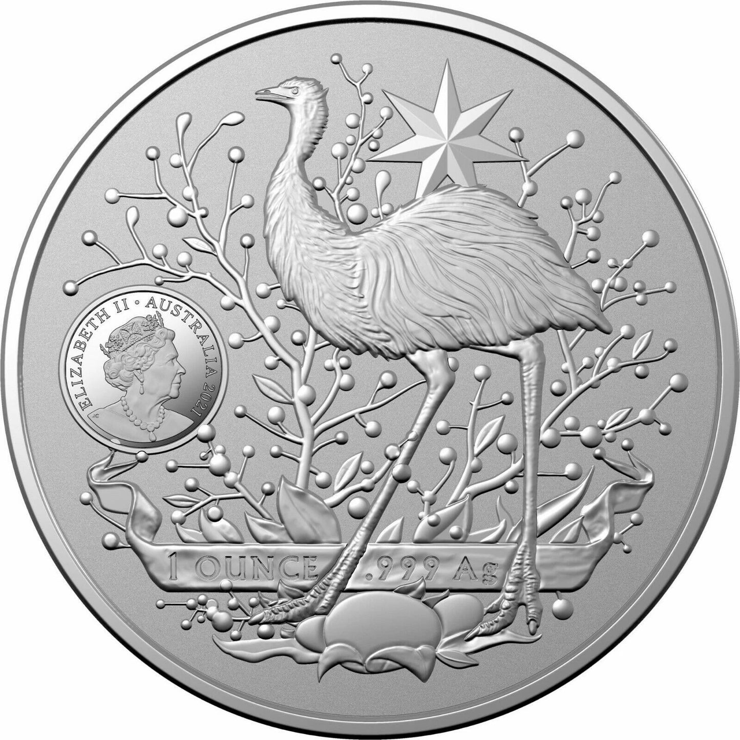 2021-2023 RAM Coat of Arms 1oz Silver UNC 3-Coin Set
