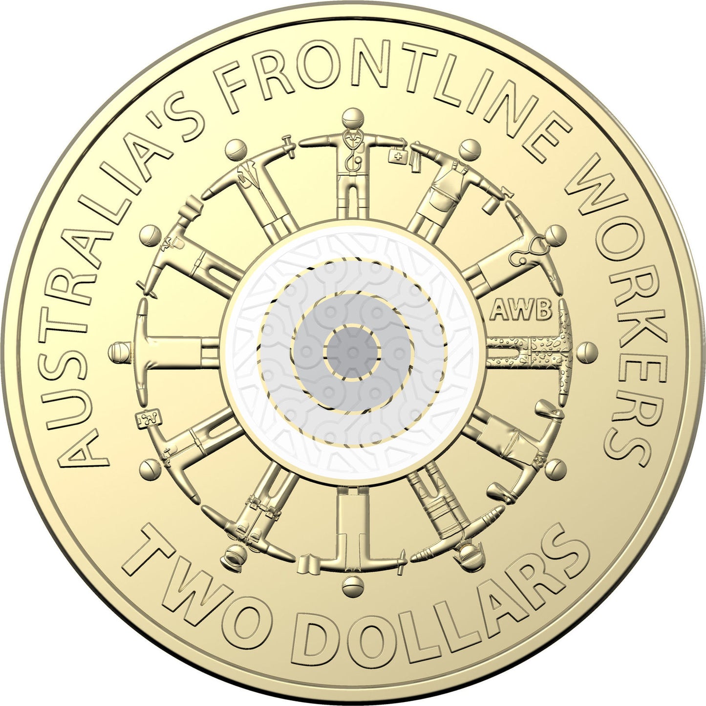 2022 RAM Frontline Workers Six-Coin Coloured UNC Year Set