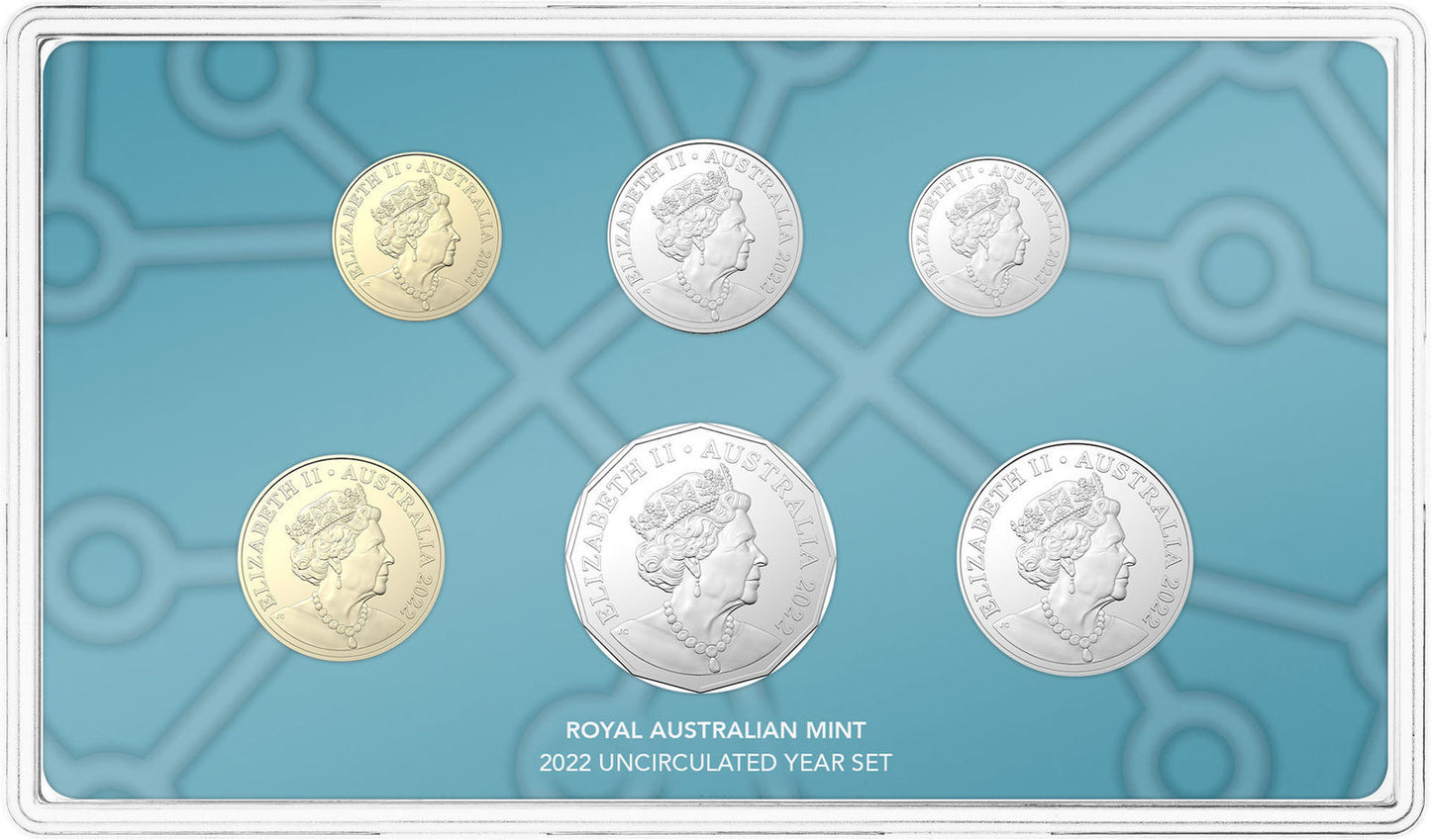 2022 RAM Frontline Workers Six-Coin Coloured UNC Year Set
