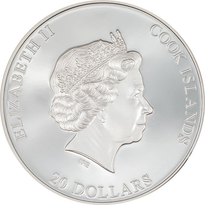 2023 CIT Alcatraz Island 3oz Silver Proof HR Coin