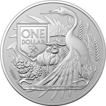 2021-2023 RAM Coat of Arms 1oz Silver UNC 3-Coin Set