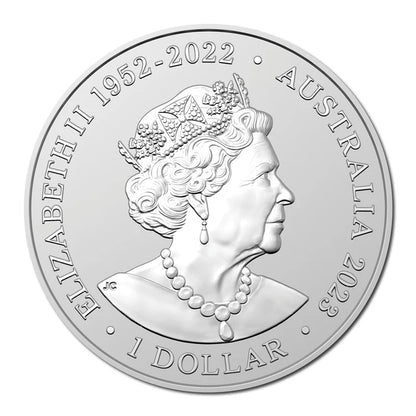 2023 RAM Humpback Whale 1oz Silver UNC Coin