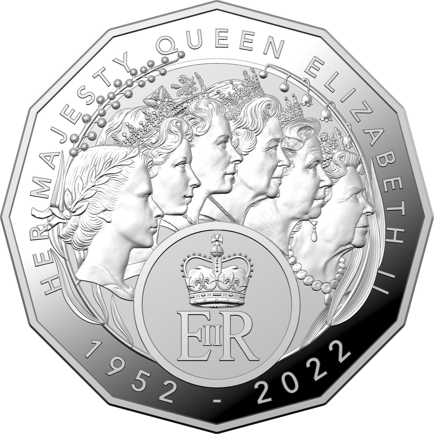 2023 RAM Queen Elizabeth II Commemoration 50c Silver Proof Coin